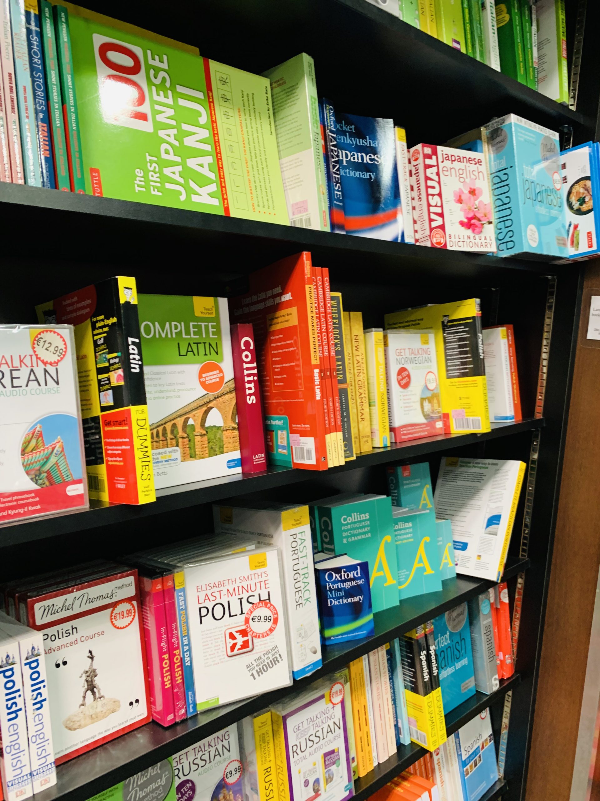 Wob, Two, Three, It's SecondHand Books for Me Polyglossic